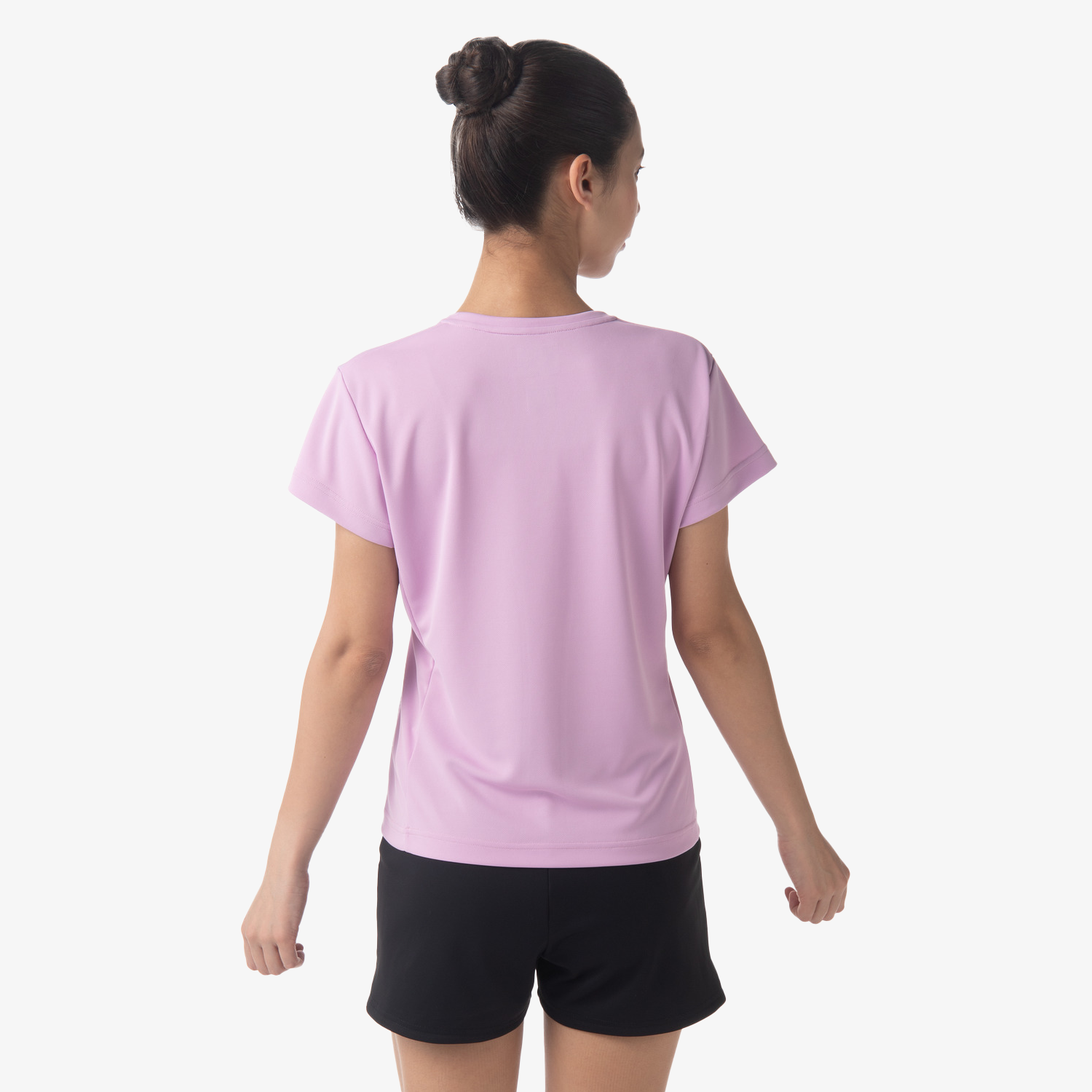 Yonex Women's Crew Neck Tournament Tennis Shirt 20738 - Breathable Quick-Dry Performance Top for Women in Mist Pink | Perfect for Tennis Matches & Sports Training