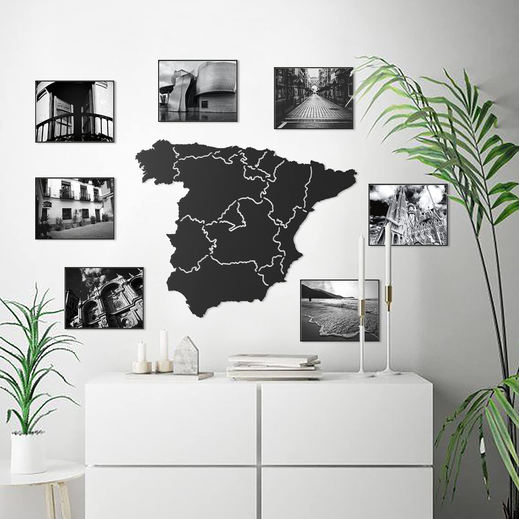 LaModaHome Spain Classic Map - 19.7