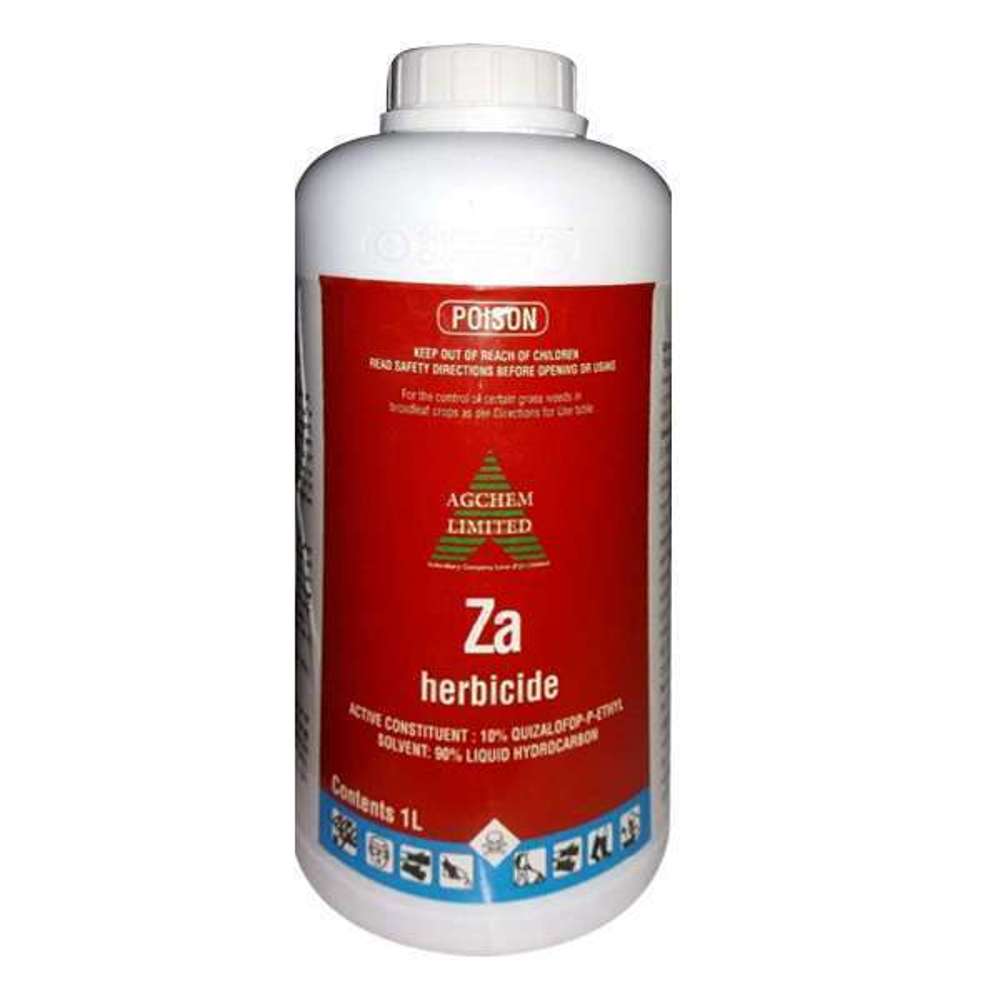 Agchem ZA 1L Herbicide - Effective Weed Control for Lawns, Gardens & Agricultural Fields | Perfect for Homeowners & Farmers