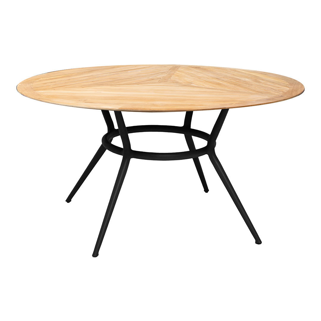 Joy Outdoor Dining Table Round - Durable Patio Furniture for Garden, Deck, and Backyard - Perfect for Outdoor Entertaining & Relaxation