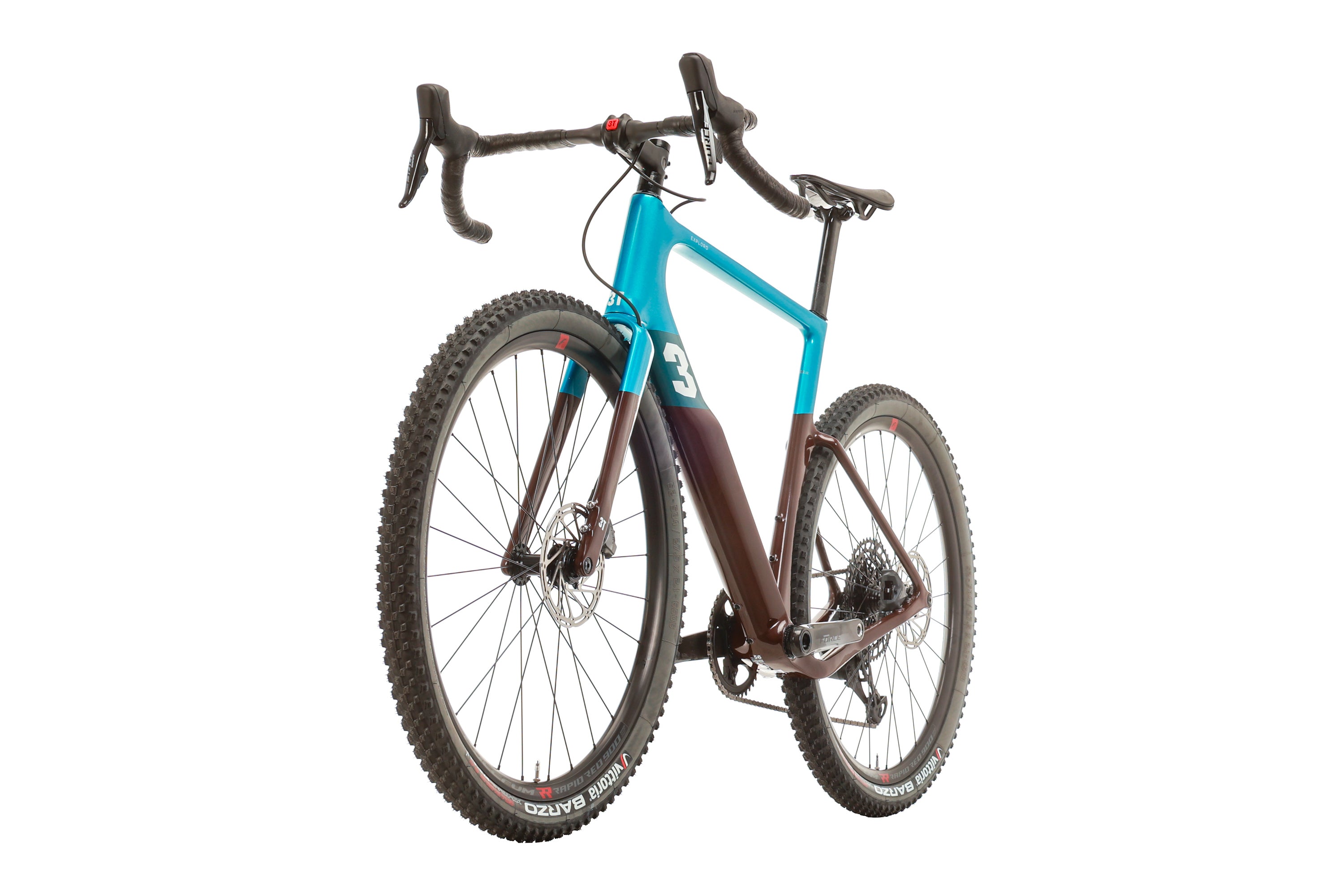 2023 3T Exploro RACEMAX Eagle AXS Gravel Bike - 56cm Carbon Frame, 1x12 Drivetrain | Perfect for Adventure Racing, Bikepacking & Off-Road Cycling