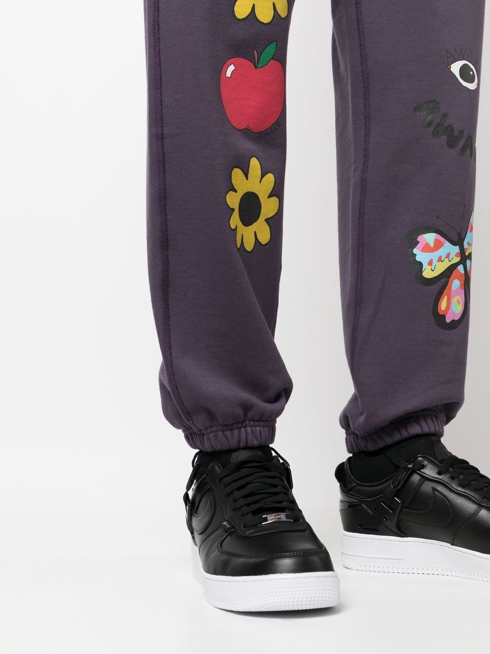 AWAKE NY Purple Trousers for Men & Women | High-Quality Streetwear Pants | Perfect for Casual Wear, Urban Fashion & Street Style Outfits