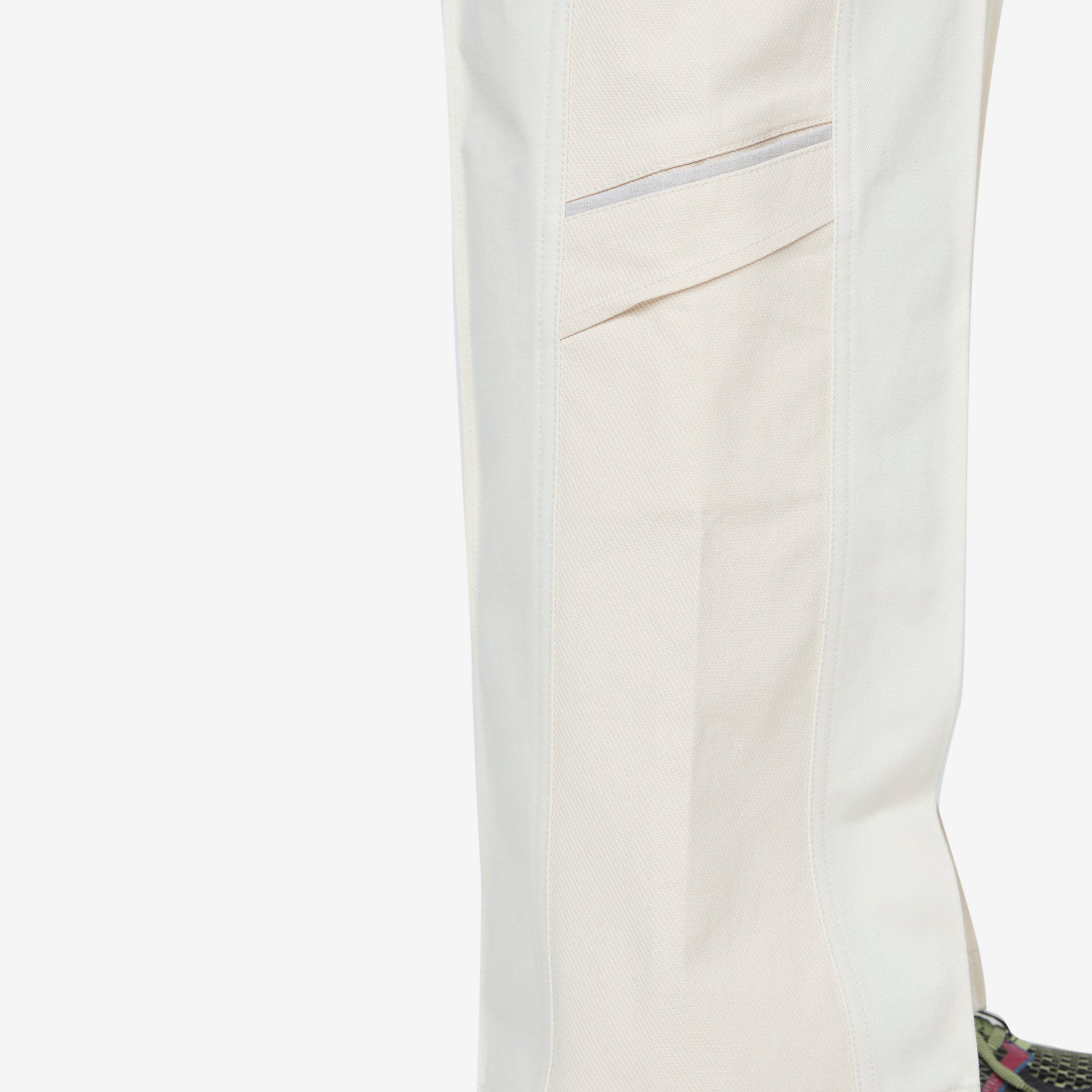 Ep.5 06 Ivory Trousers - Women's High Waisted Casual Pants for Office, Travel & Everyday Wear