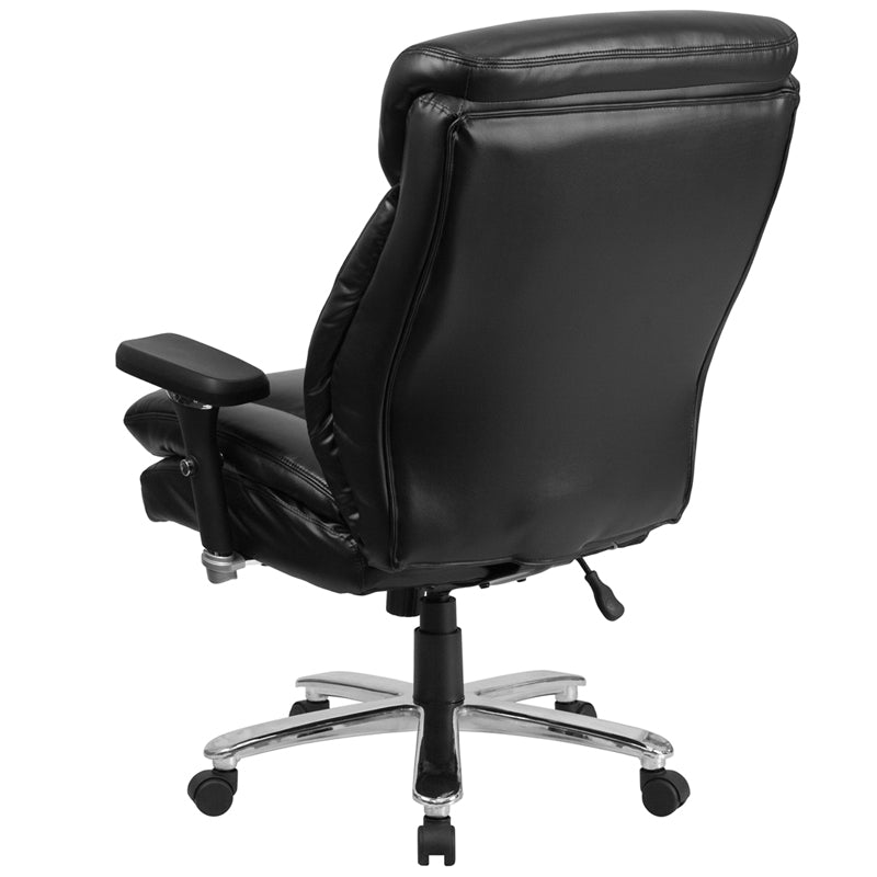 FLASH HERCULES Series Heavy Duty Executive Office Chair - 400 lb Weight Capacity, Ergonomic Design with Lumbar Support, Big & Tall Adjustable Chair for All-Day Comfort - Perfect for Home Office, Gaming, and Professional Workspaces
