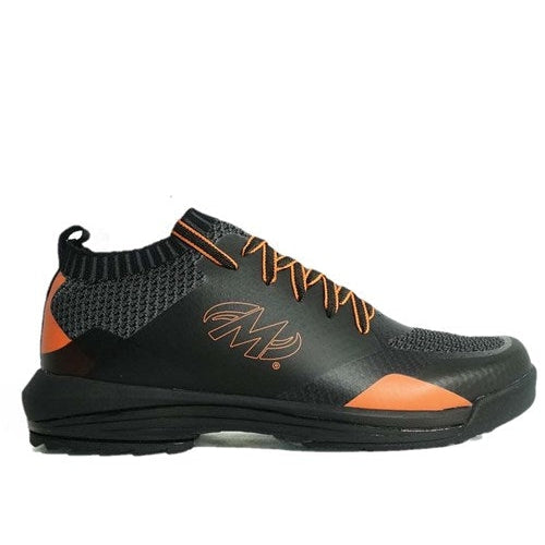 Motiv Men's Flash Smoke/Orange Left Hand Bowling Shoes - Comfortable & Durable for League Play & Tournaments