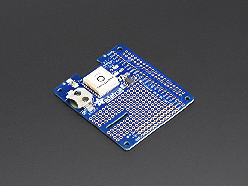 Adafruit Ultimate GPS HAT for Raspberry Pi A+/B+/Pi 2/3/4 - High Precision GPS Module with Onboard Antenna [ADA2324] - Perfect for DIY Navigation, Drone Tracking & IoT Projects