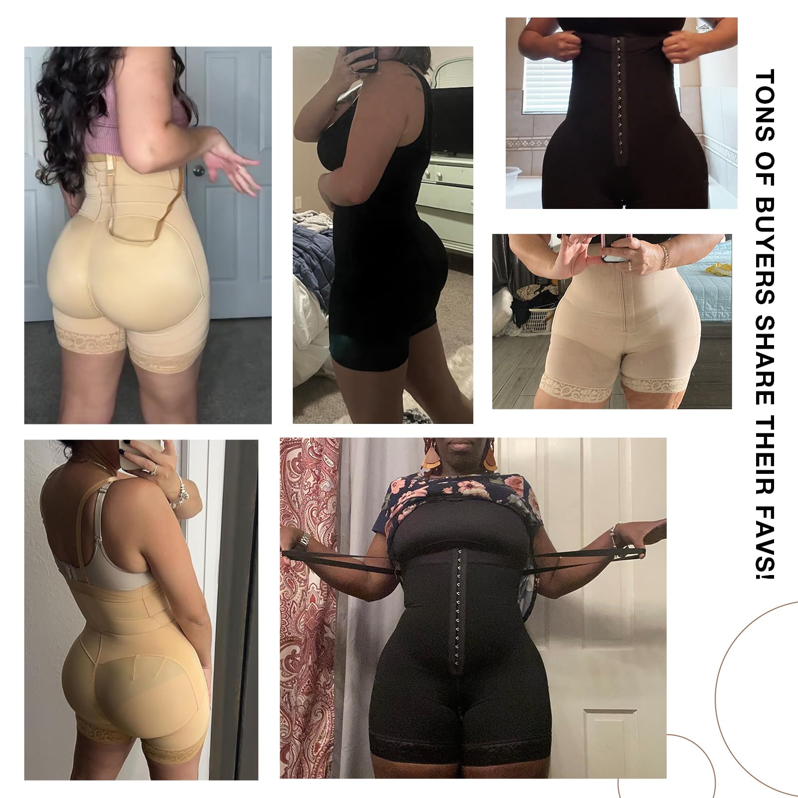 Lover-Beauty Colombian Shapewear for Women - Tummy Control Girdle, Butt Lifter Bodysuit with BBL Effect | Perfect for Postpartum Recovery, Workout & Special Occasions