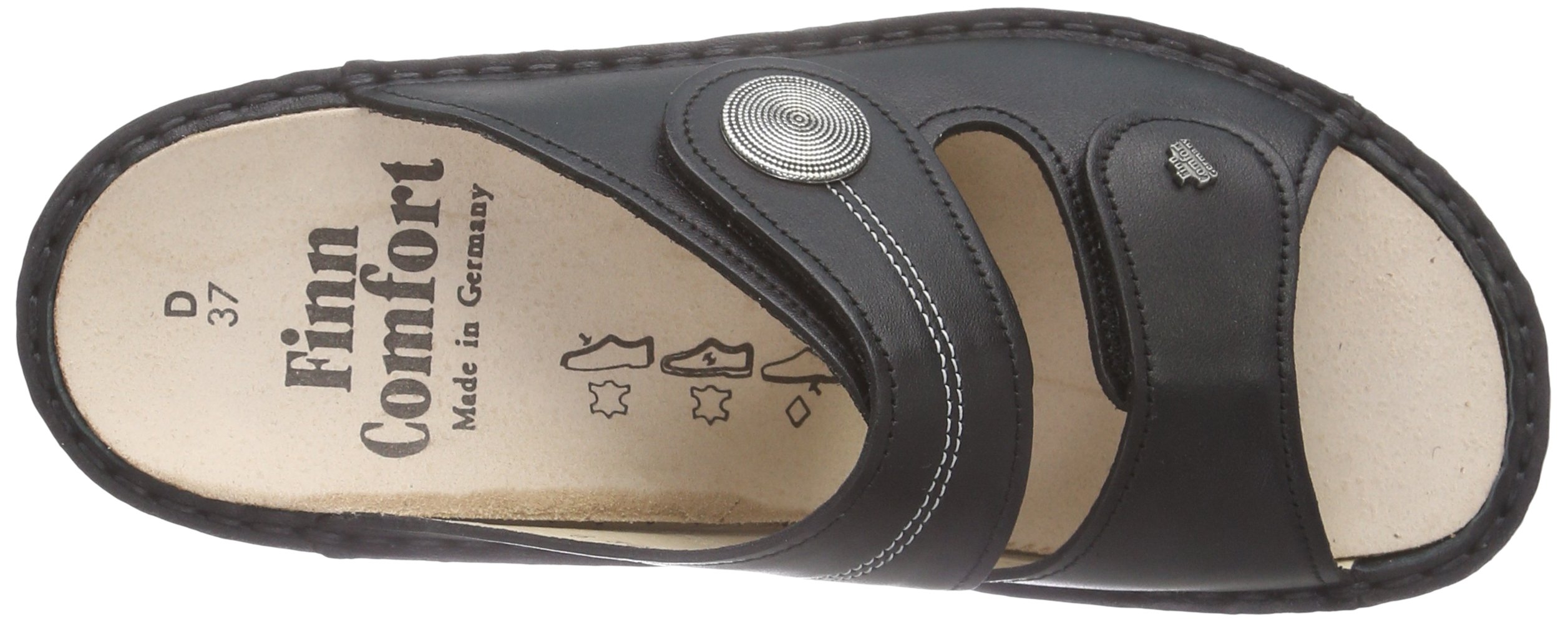 Finn Comfort Women's Comfortable Wedge Heel Open Toe Sandals - Perfect for Summer, Beach, and Casual Outings