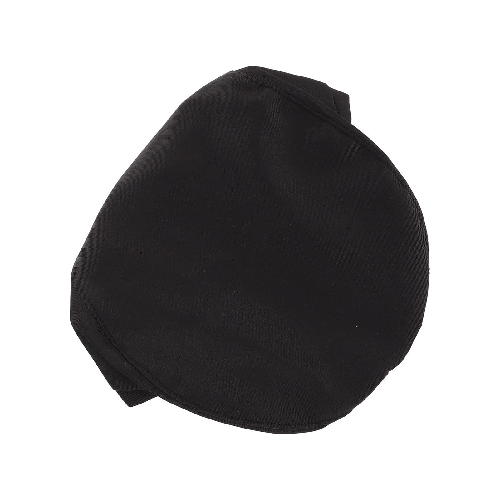 Premium Black Chef Hat for Professional Cooking & Restaurant Use - Breathable Cotton Kitchen Cap for Chefs, Waiters & Culinary Staff - Ideal for Cooking, Baking & Food Service