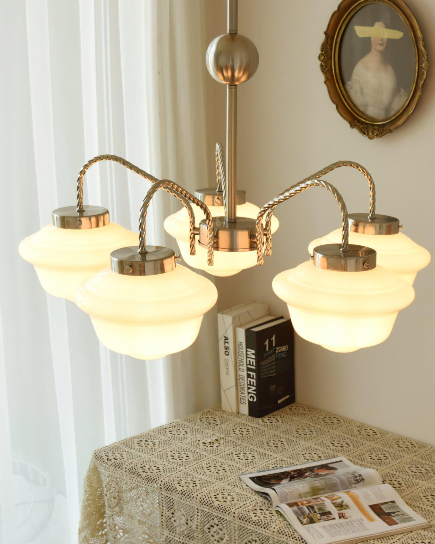 Minka Lavery Modern Crystal Chandelier - Elegant Dining Room Lighting Fixture for Home Decor & Luxury Interior Design