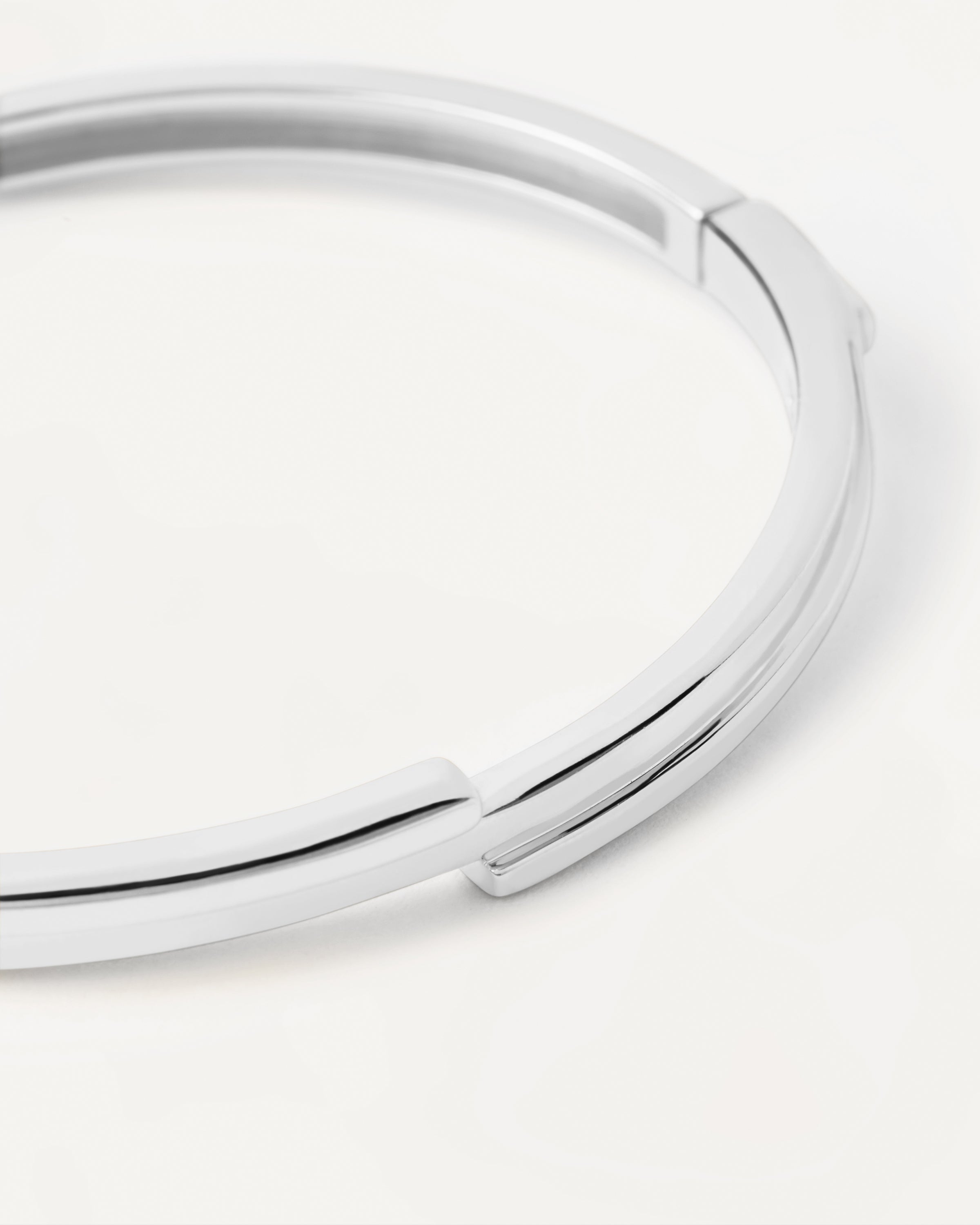 Genesis Sterling Silver Bangle Bracelet for Women - Elegant & Dainty Jewelry Gift for Birthday, Anniversary - Perfect for Everyday Wear & Special Occasions