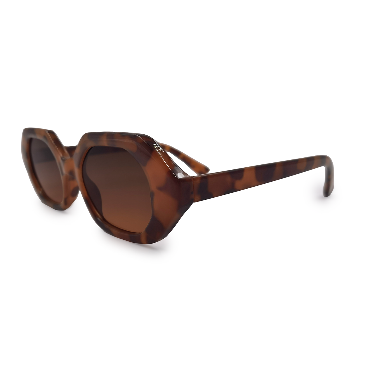 Premium Tortoise Shell Pattern Sunglasses for Men & Women - UV Protection, Stylish & Durable - Perfect for Outdoor Sports, Driving, and Beach Vacations