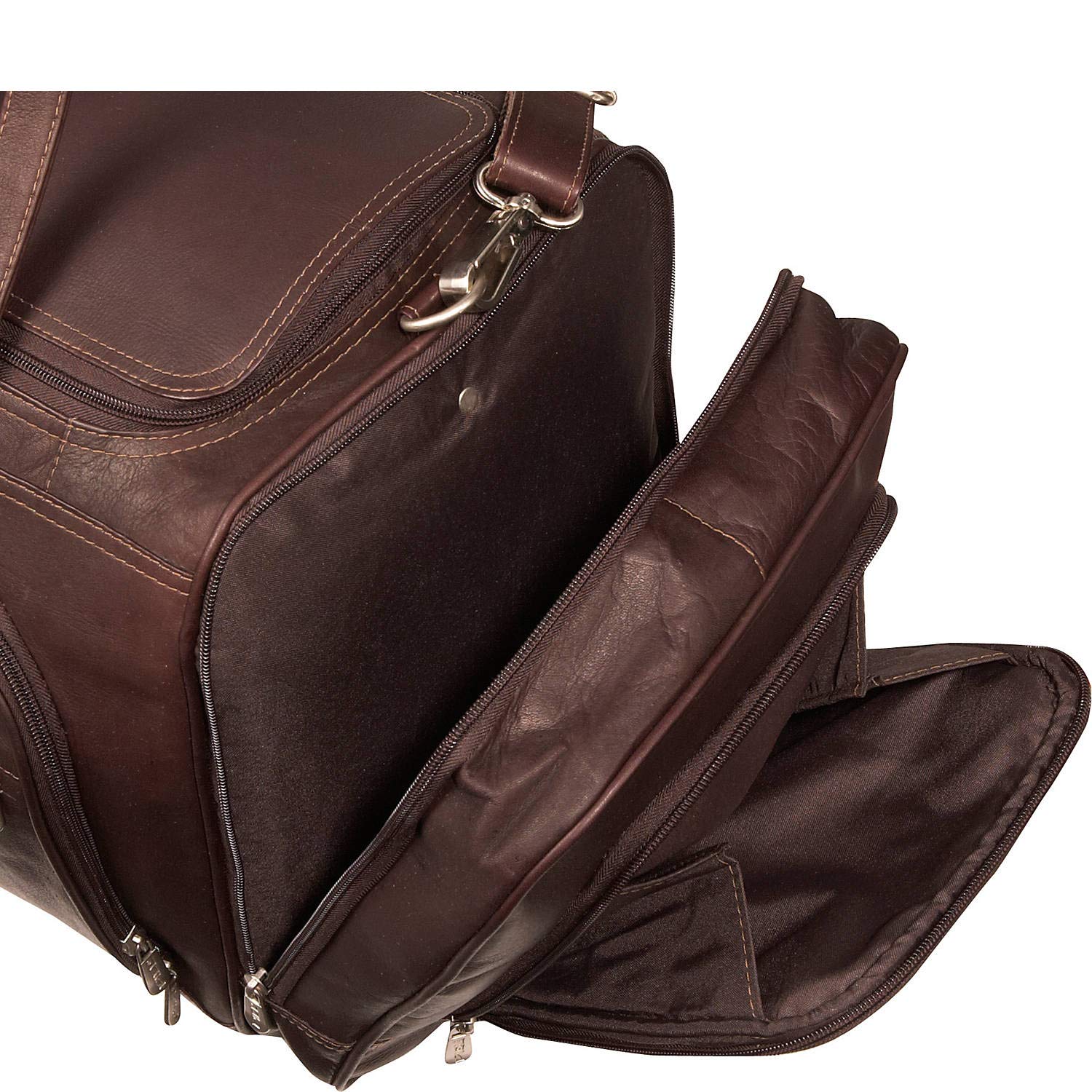 Durable Multi-Compartment Travel Duffel Bag for Gym, Sports & Weekend Getaways - Chocolate Brown, One Size Fits All - Perfect for Workouts, Camping & Air Travel