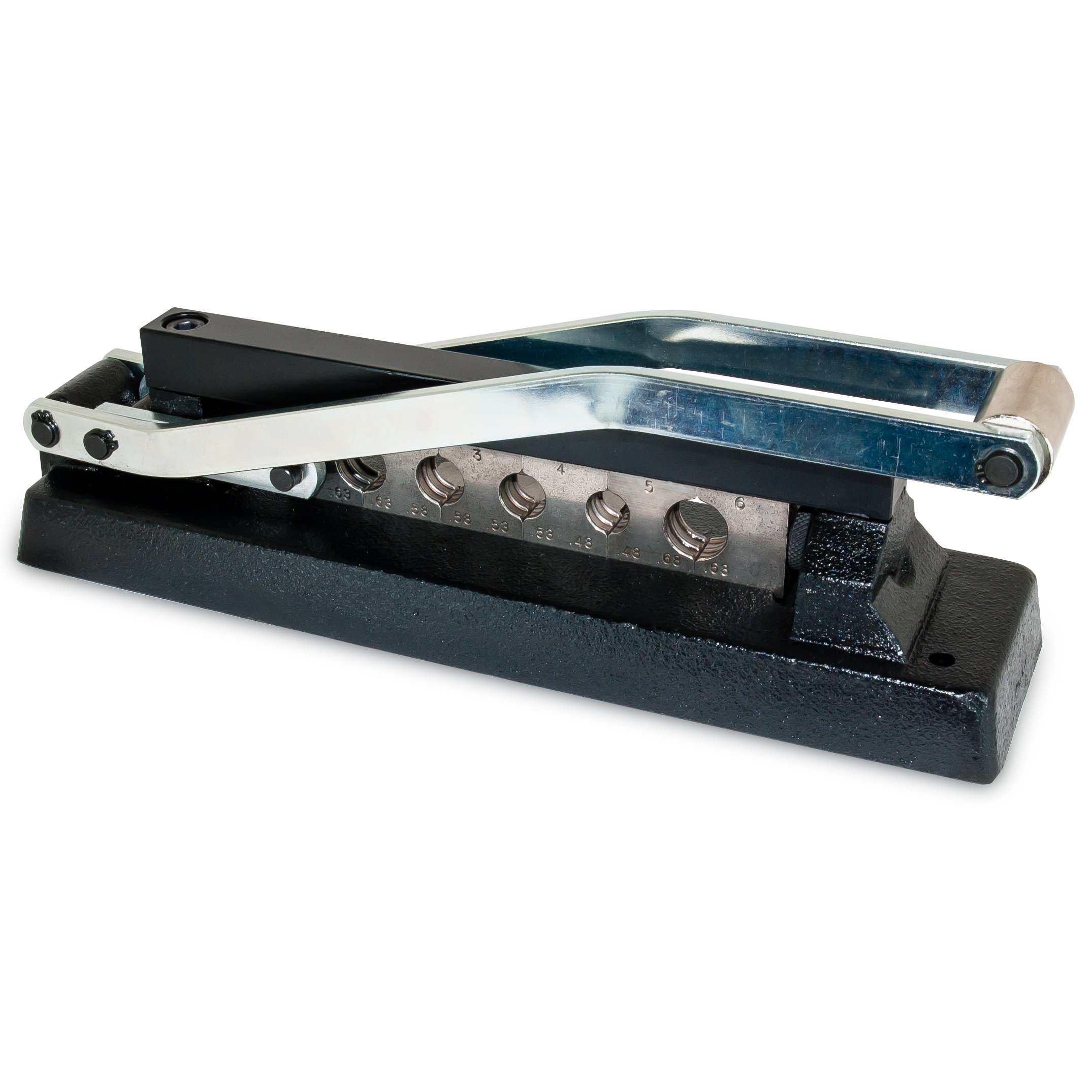 Heavy Duty AES 855 Air Hose Ferrule Crimping Tool with 5 Dies (1/4