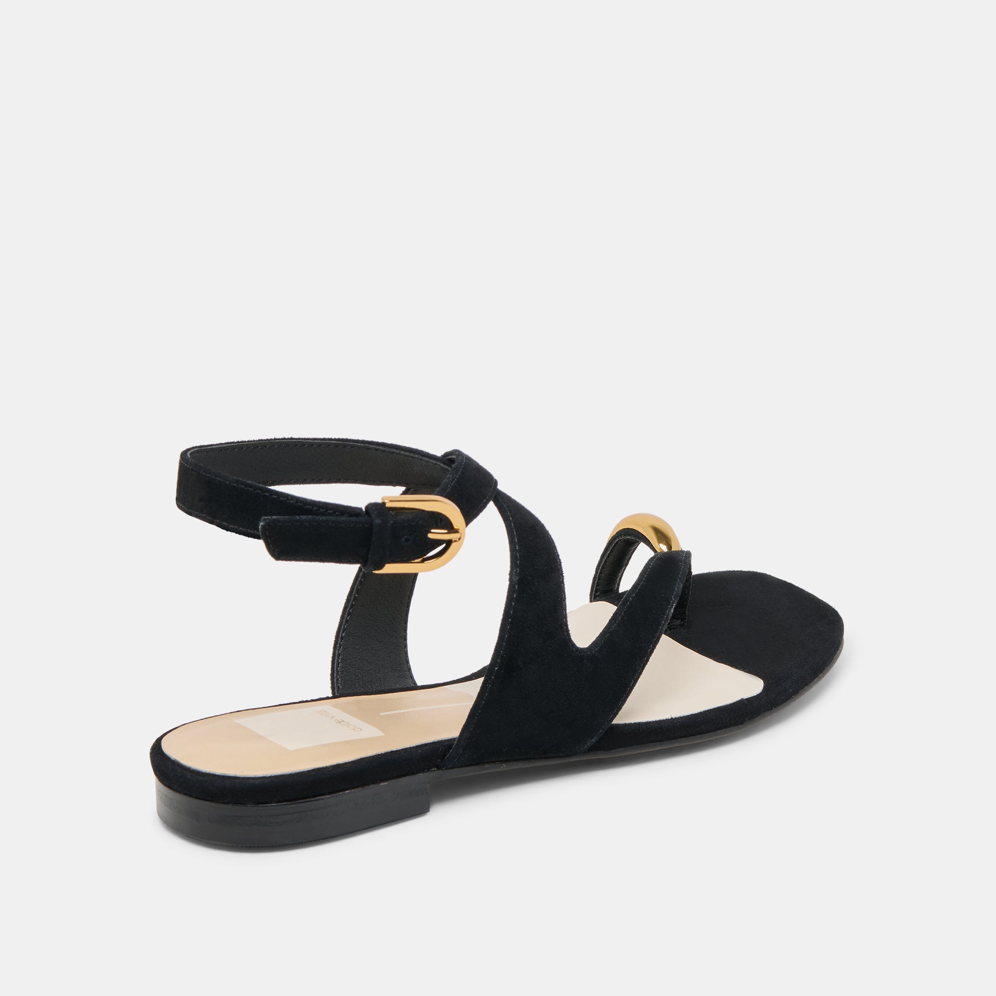Earla Onyx Suede Sandals for Women - Comfortable & Stylish Summer Footwear - Perfect for Beach, Vacation, and Casual Outings