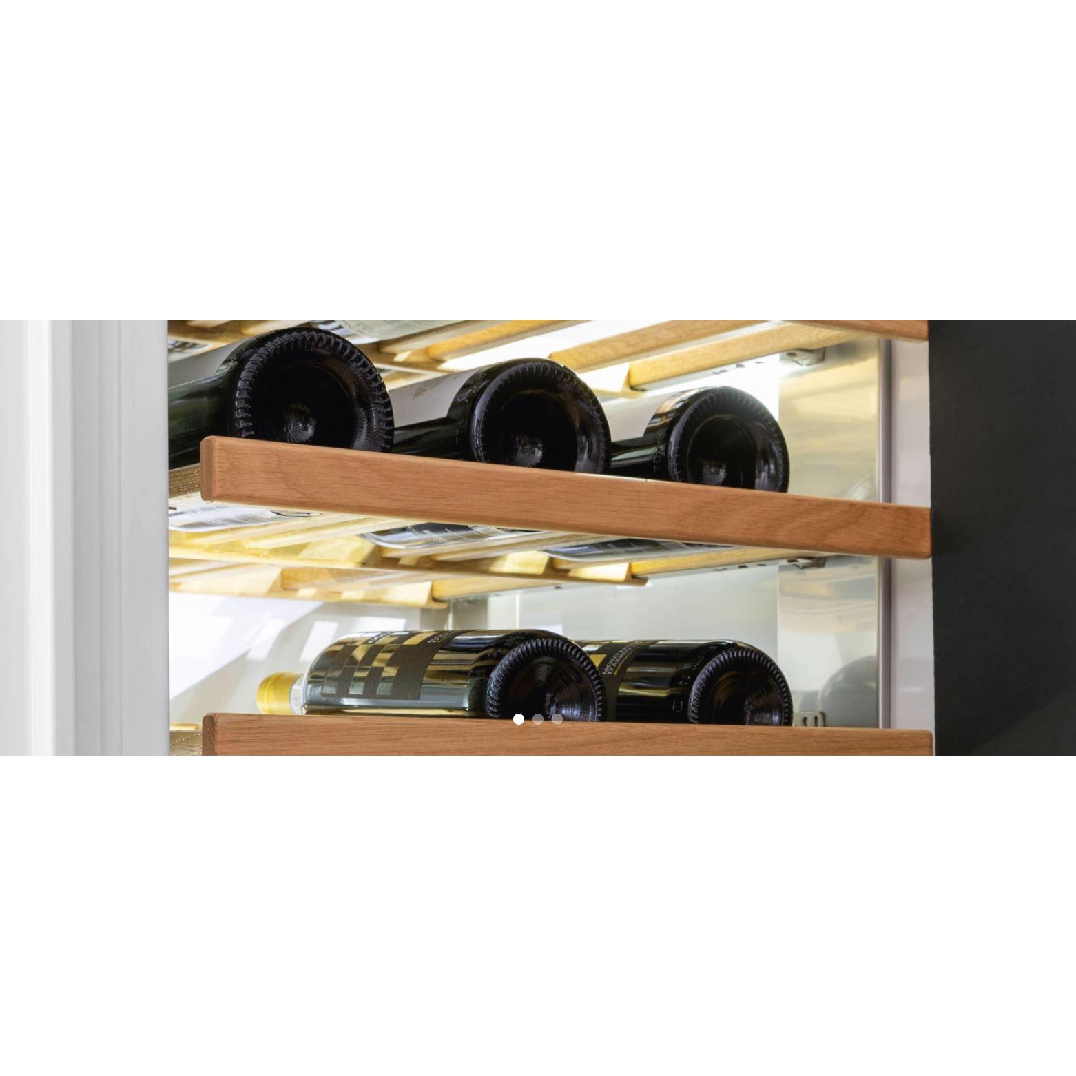 Bertazzoni 80 Bottle Dual Zone Wine Cooler REF24WCPRR/23 - Professional Wine Refrigerator for Home & Restaurant Use