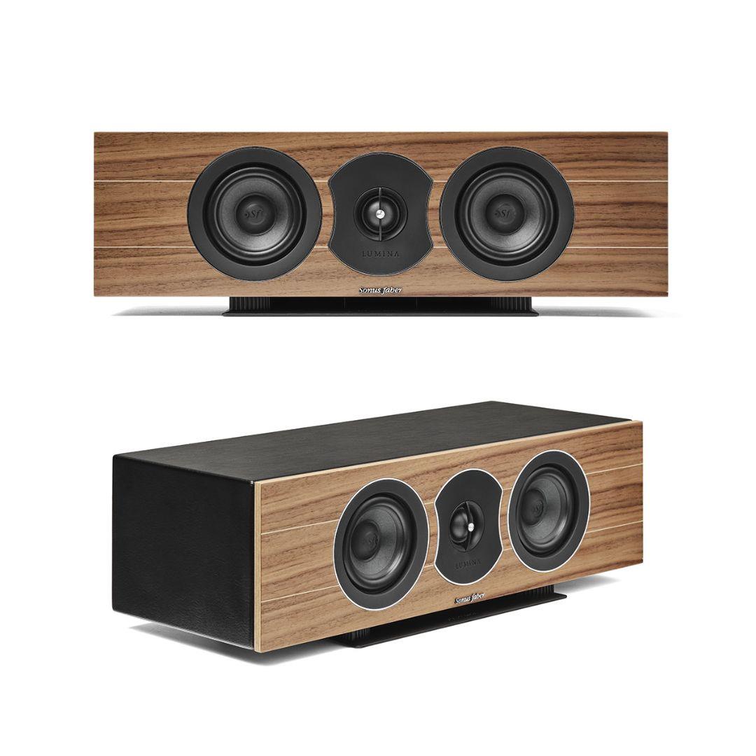 Sonus Faber Lumina Center I Speaker - Premium Home Theater Center Channel Speaker for Movies & Music | Perfect for Dolby Atmos & Surround Sound Systems