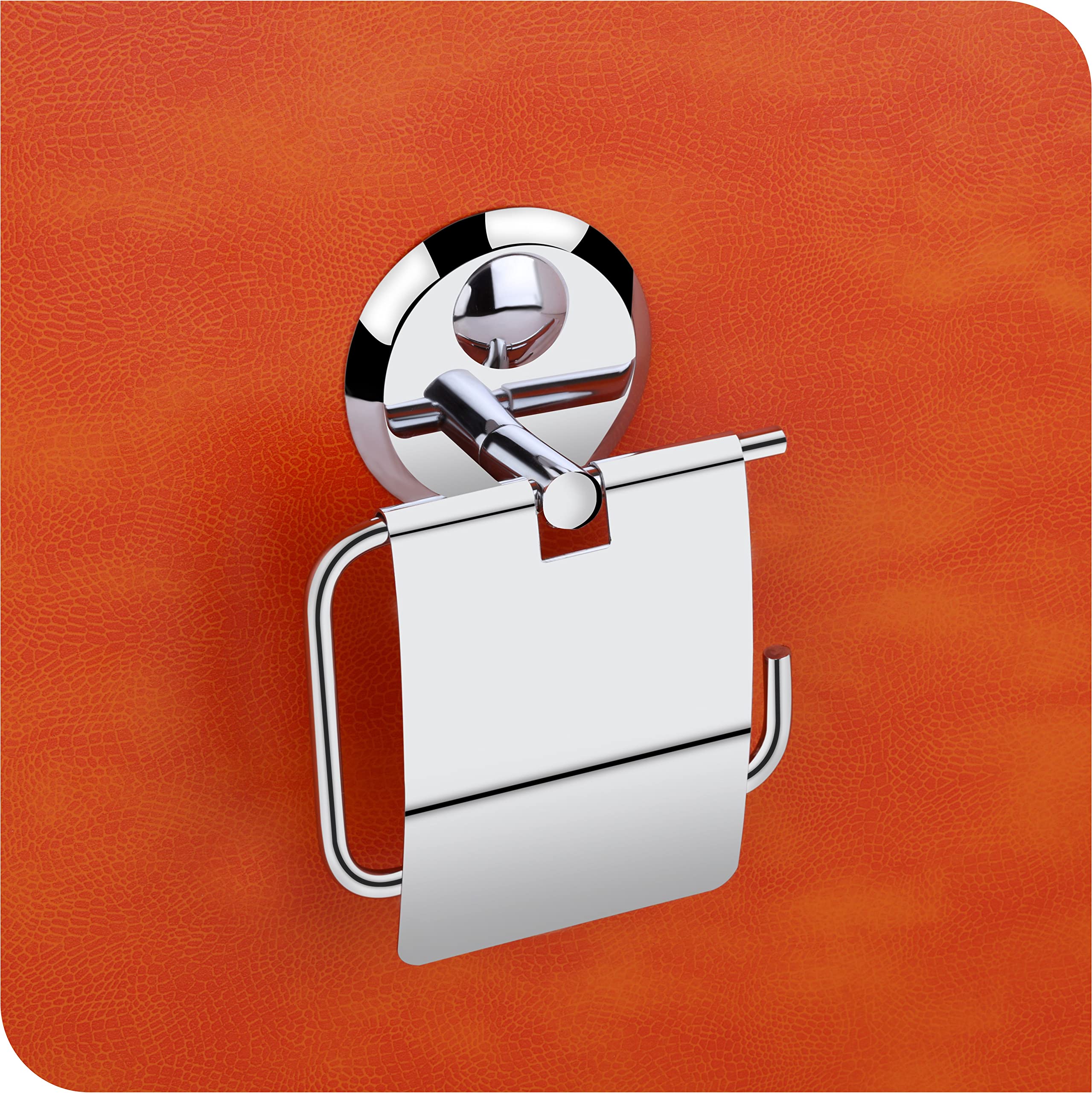 Stainless Steel Toilet Paper Holder - 304 Chrome Finish Bathroom Tissue Roll Hanger - Anti-Rust Kitchen & Bath Accessory - Perfect for Modern Homes, Apartments, and Office Restrooms