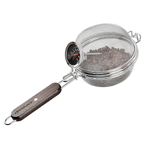 Silver-with thermometer