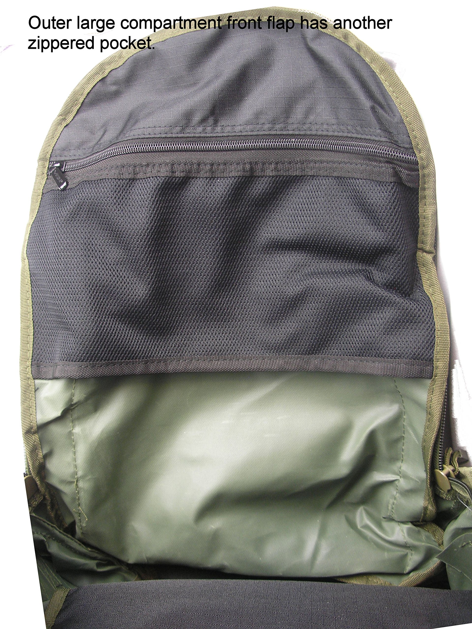 VISM Large Tactical Backpack - Military Grade Durable Hiking & Travel Backpack for Outdoor Adventures, Camping & Everyday Use (Tan)