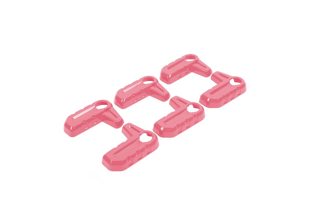 Jeep Wrangler JL & Gladiator JT Hardtop Removal Switch Cover - Interior Accessories & Decor Trim (2018+ Models, Pink) | Perfect for Off-Roading & Custom Jeep Upgrades