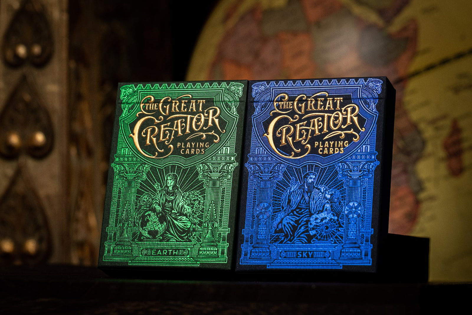 The Great Creator Playing Cards - Premium Quality Deck for Magic Tricks, Cardistry & Poker Games | Perfect for Magicians, Cardists & Game Nights