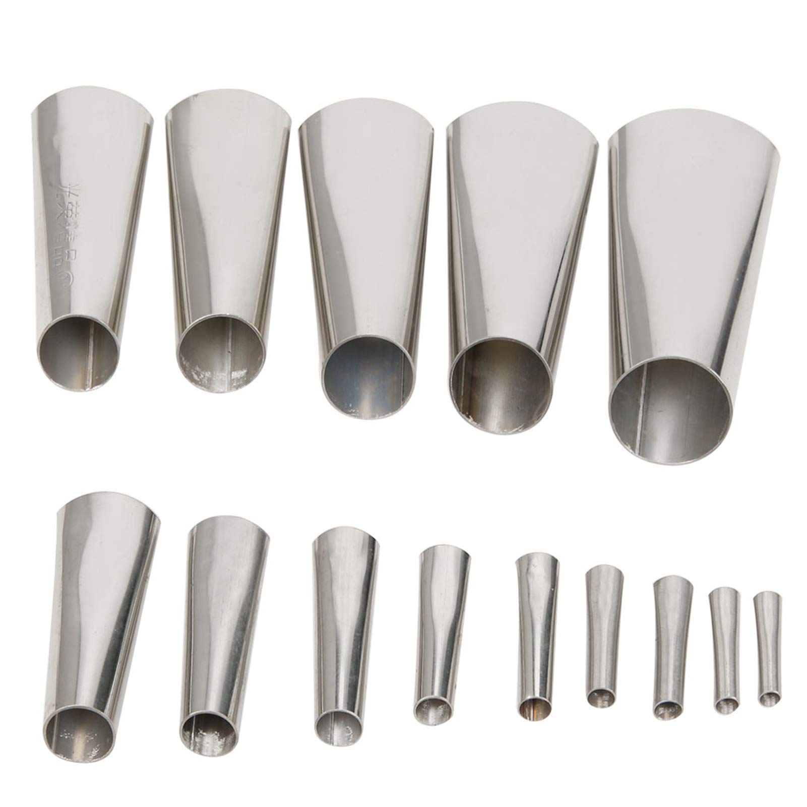 15Pcs Stainless Steel Caulking Nozzles Set - Reusable Caulk Applicator Tool for Kitchen Joint Filling & Finishing - Perfect for DIY Home Improvement, Bathroom & Tile Sealing Projects