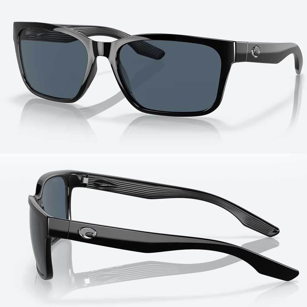 BLACK/GRAY POLY