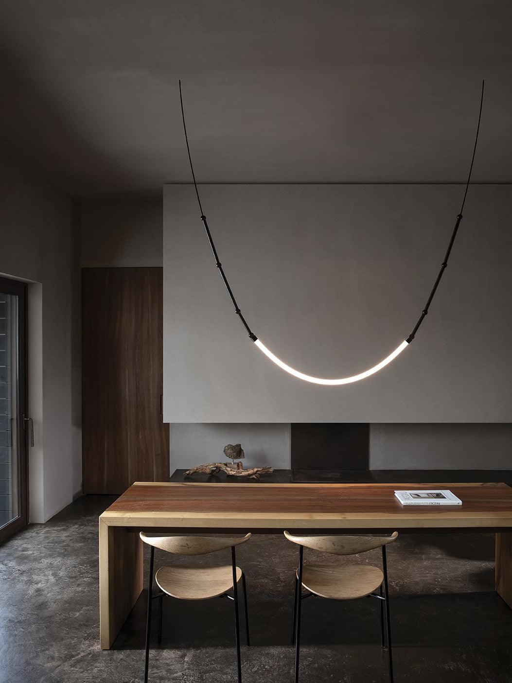 Elegant Leda Crystal Chandelier - Modern Ceiling Light Fixture for Dining Room, Bedroom & Living Room Decor
