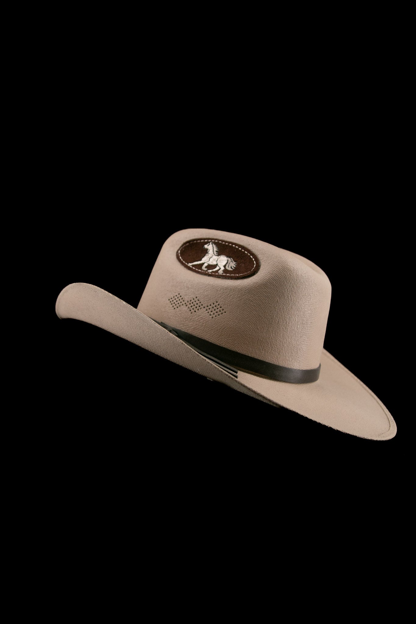 Little Mustang Straw Hat - Breathable & Lightweight Summer Sun Hat for Women & Men - Perfect for Beach, Garden, and Outdoor Activities