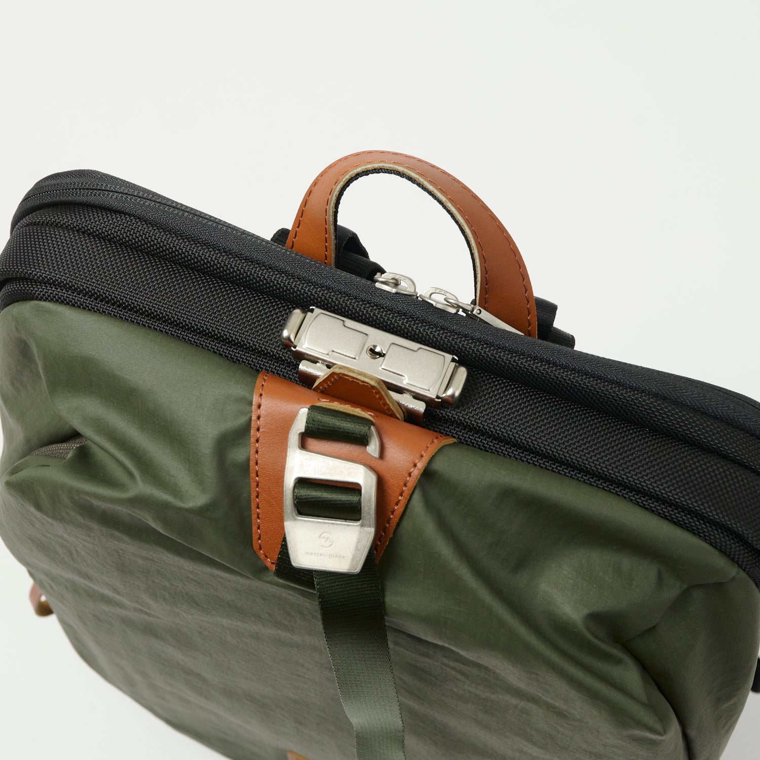 Master Piece 04070 Large Bump Backpack - Durable Khaki Hiking Backpack for Outdoor Adventures, Travel & Daily Commute