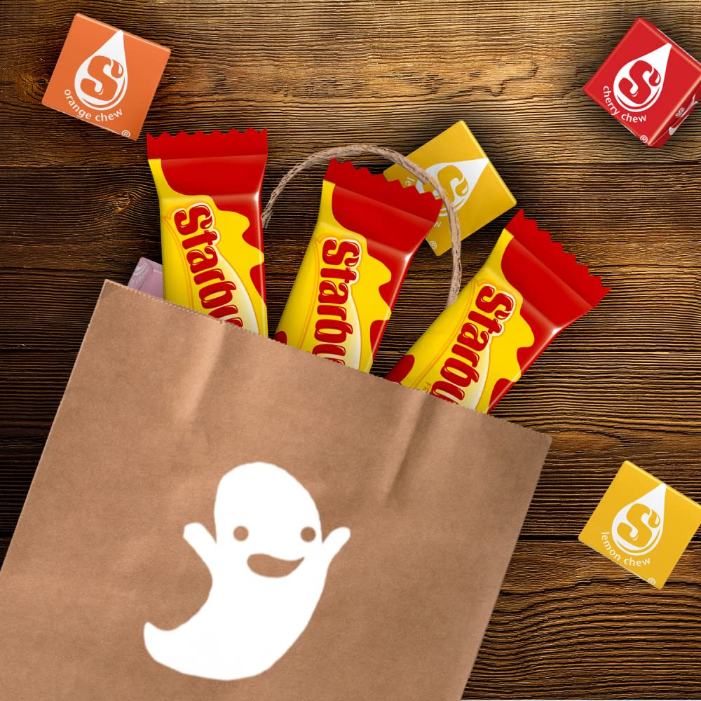 STARBURST Original Fruit Chews Fun Size Candy - 10.58 oz Bag | Halloween Party Favors, Trick or Treat Snacks & Office Treats