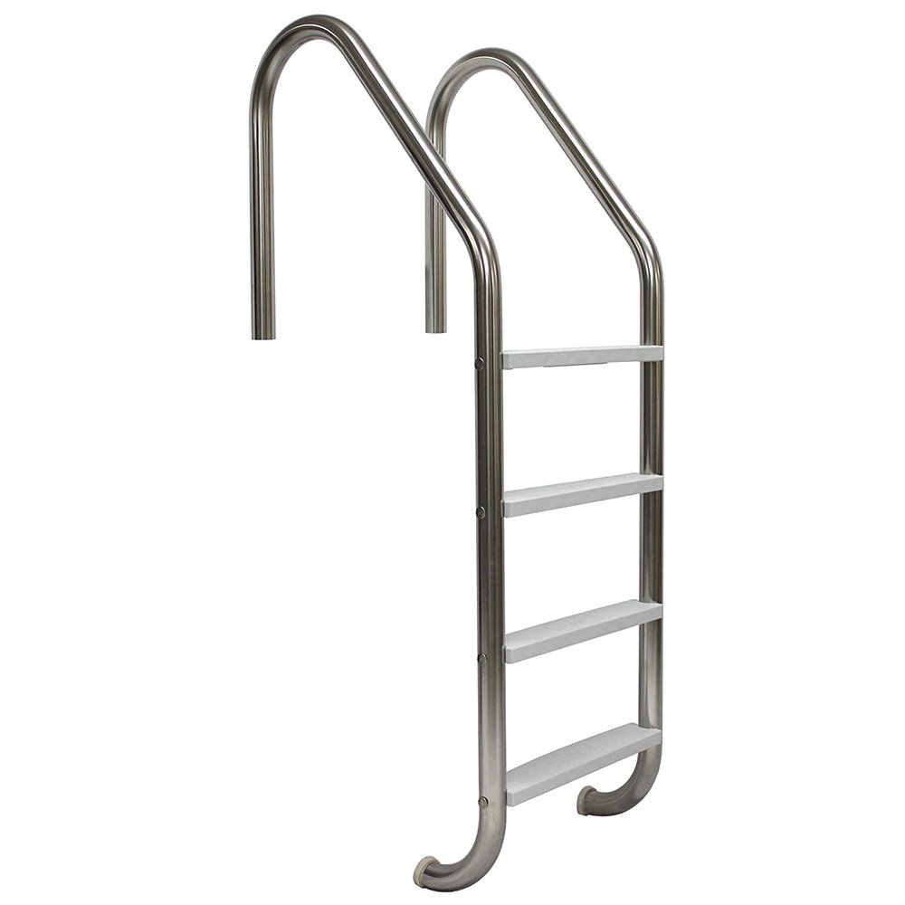 S.R.Smith VLLS-104E 4-Step Economy Pool Ladder, Durable and Lightweight for Above Ground Pools, Easy Entry and Exit