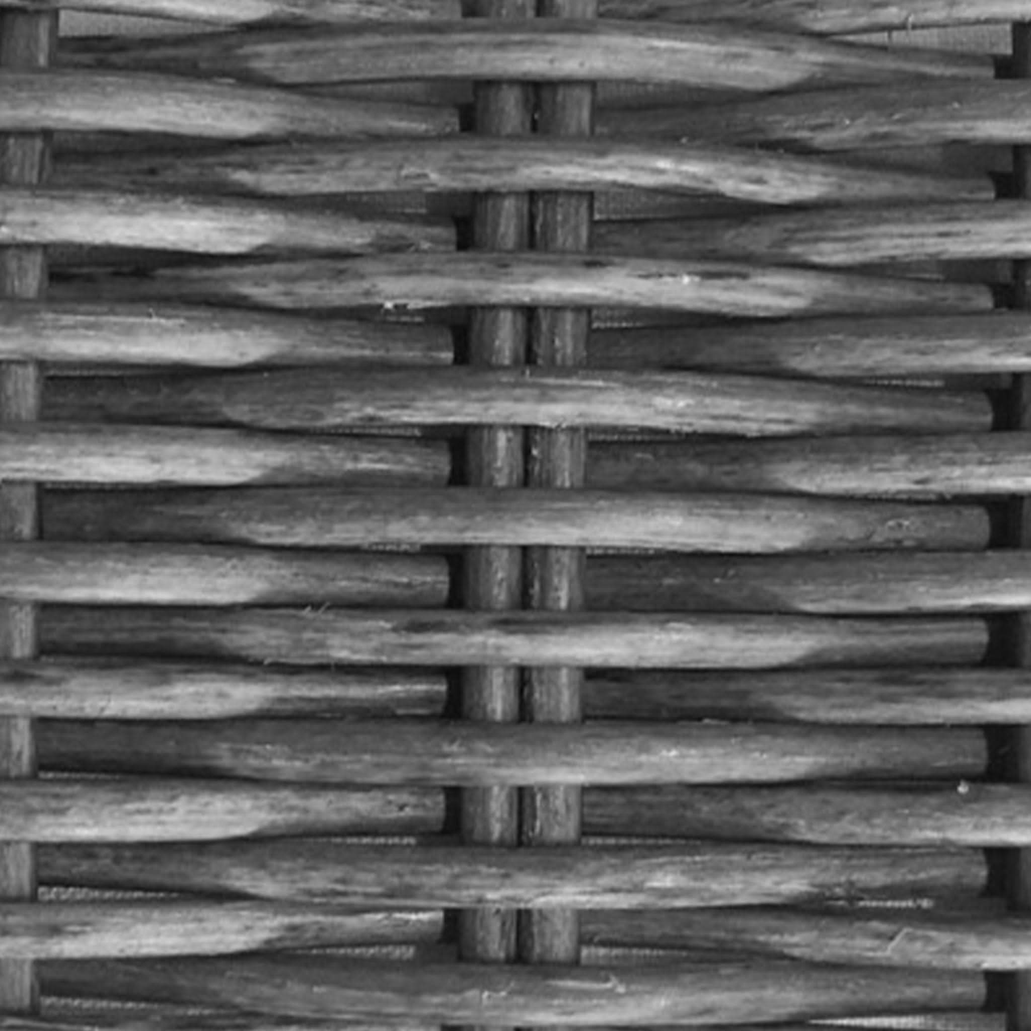 Grey Wicker Swatch - Stylish and Durable Woven Fabric Sample for Home Decor & DIY Projects