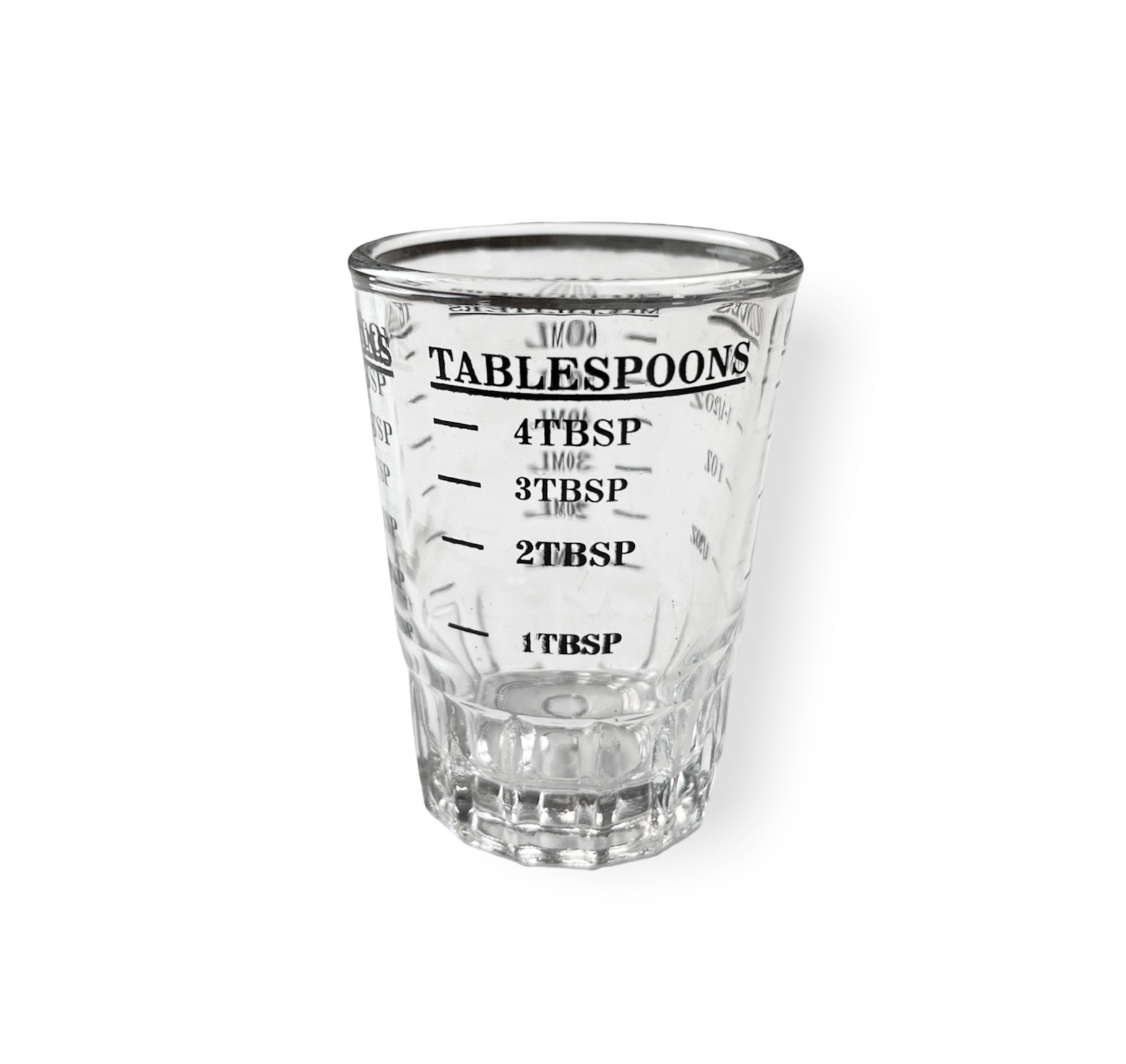 Premium Espresso Shot Glass Measuring Cup - 2oz Clear Glass with Measurement Marks - Perfect for Coffee, Cocktails & Baking - Ideal for Baristas, Home Brewers & Mixologists