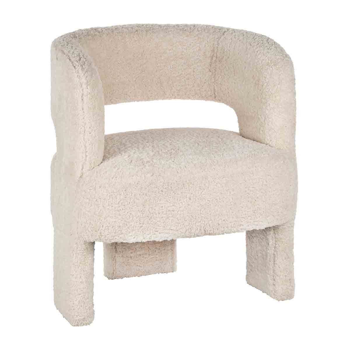 Cozy Teddy Bear Armchair - Soft Plush Fabric Lounge Chair for Kids & Adults - Perfect for Nursery, Living Room, or Bedroom Relaxation