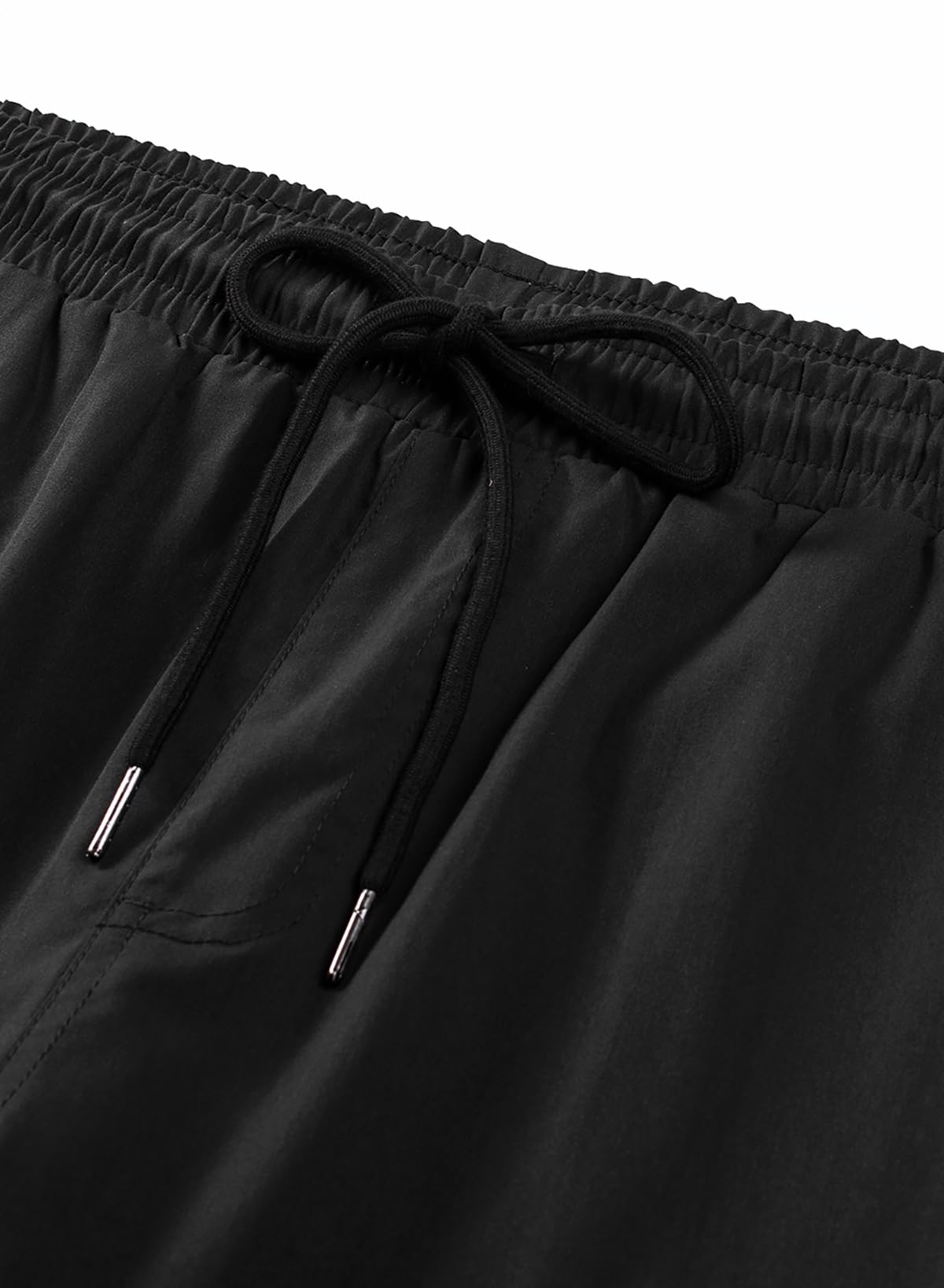 **JMIERR Men's Casual Cargo Pants - Stretch Elastic Waist with Drawstring, Tapered Joggers & Sweatpants for Men - Multi-Pocket Design - Perfect for Workout, Travel & Outdoor Activities**