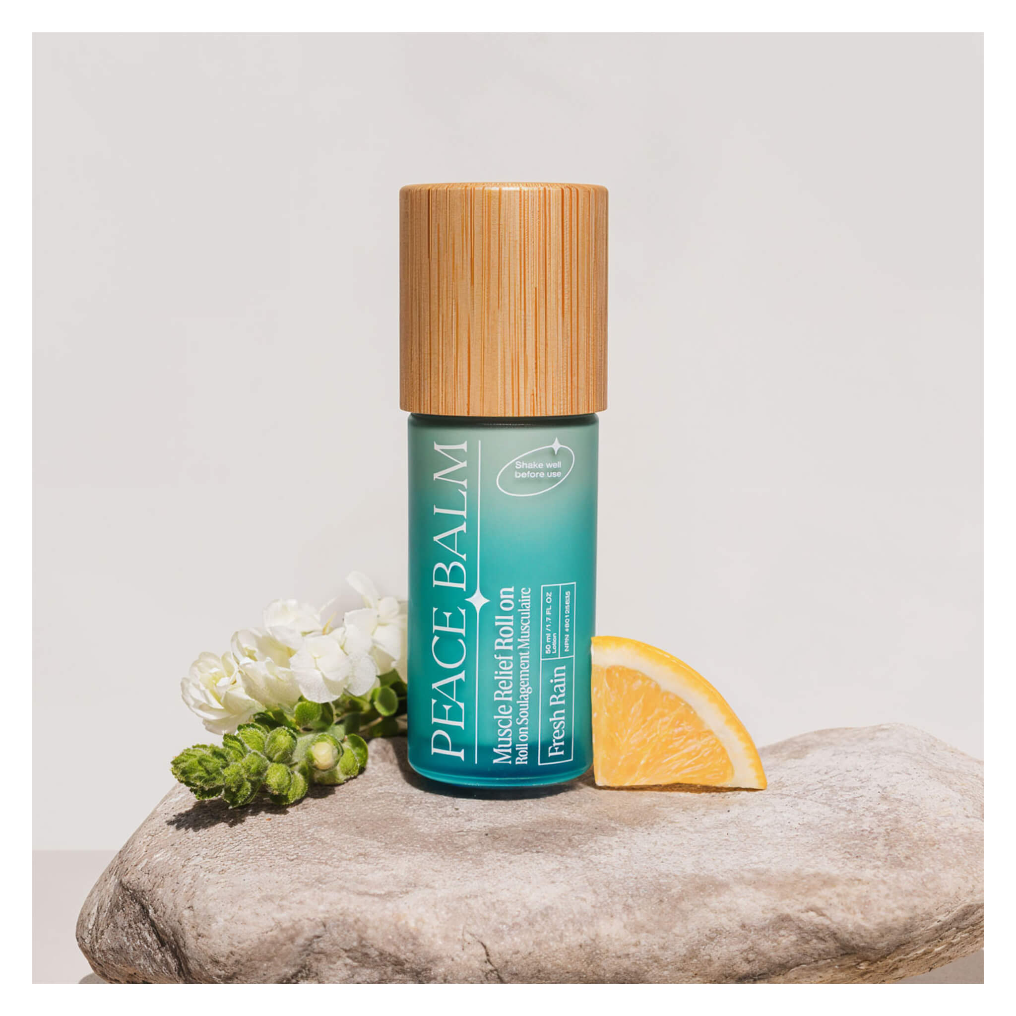 Peace Balm – Fresh Rain Scented Aromatherapy Balm for Stress Relief & Relaxation | Perfect for Meditation, Yoga & Home Spa