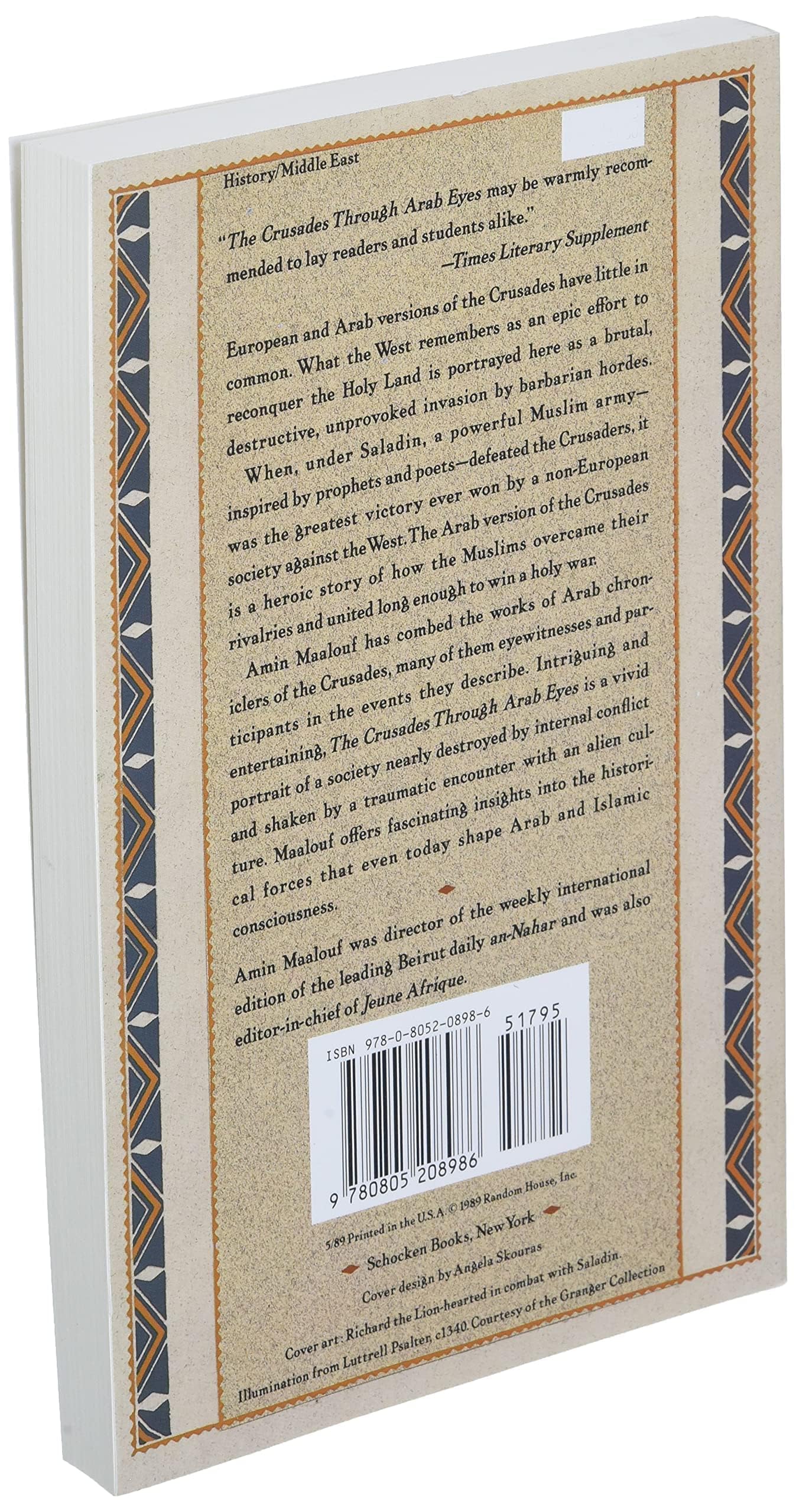 The Crusades Through Arab Eyes - Historical Book by Saqi Essentials | Medieval History, Middle East Studies & Academic Research