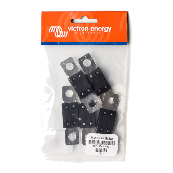High Amp MEGA Fuse 500A 32V - 5 Pack - Heavy Duty Circuit Protection for Car Audio, RV, Marine & Off-Grid Power Systems