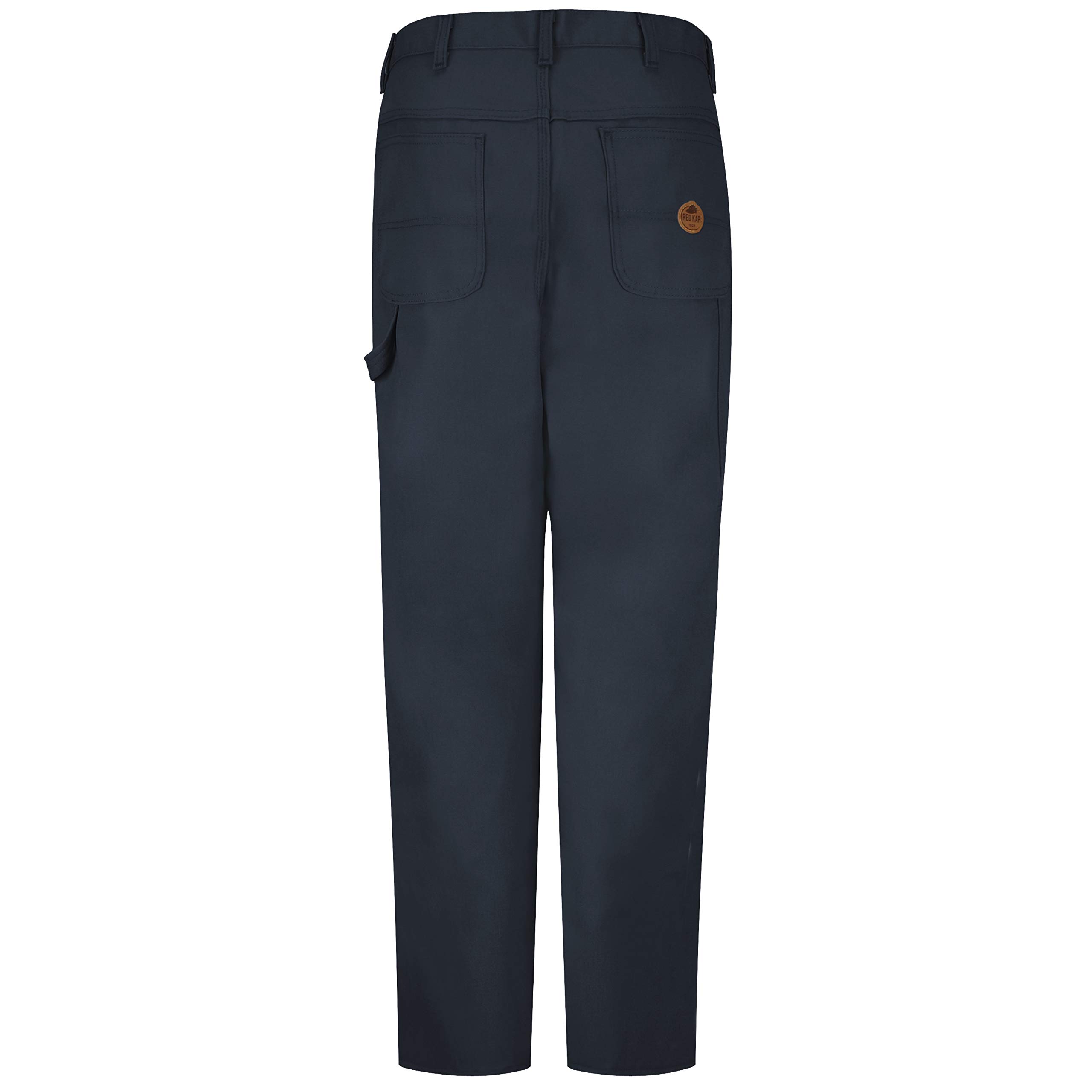 Red Kap Men's Duck Dungaree Work Pants - Durable Cotton Bib Overalls for Construction, Farming & Outdoor Work
