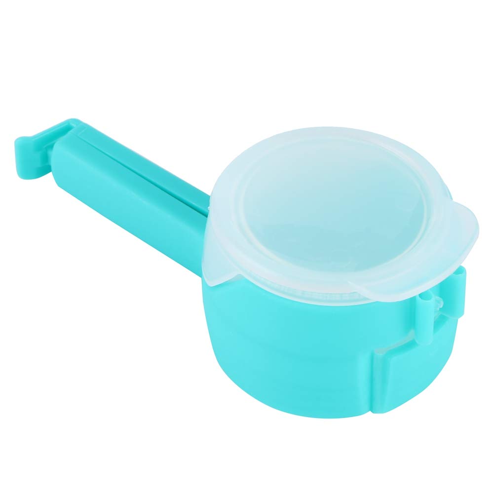 Snack Sealing Clip - Safe High Quality PP Material Eco-Friendly Food Clip | Non-Toxic Kitchen Storage for Chips, Nuts & Dry Food (Blue) | Perfect for Pantry Organization & Freshness Preservation