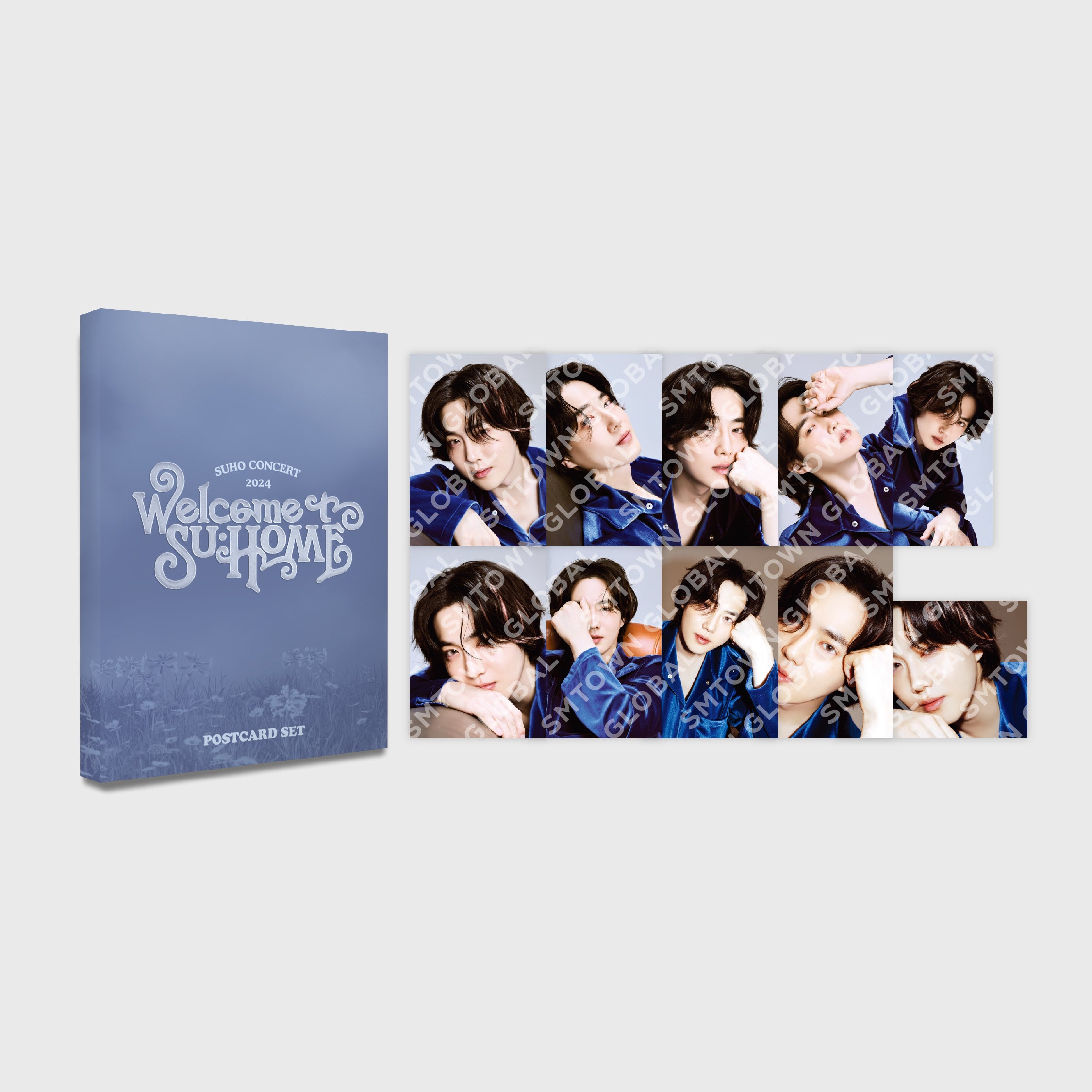 2024 SUHO CONCERT 'SU : HOME' MD Postcard Set - Limited Edition K-Pop Memorabilia for Fans & Collectors | Perfect for Scrapbooking, Wall Decor, and Gift Giving