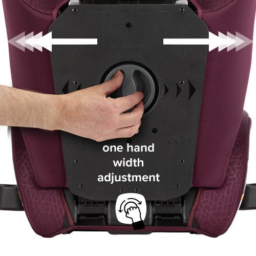 Diono Monterey 2XT Latch Booster Car Seat for Kids - High Back Convertible Safety Car Seat with LATCH System for Toddlers & Big Kids - Perfect for Travel & Everyday Use