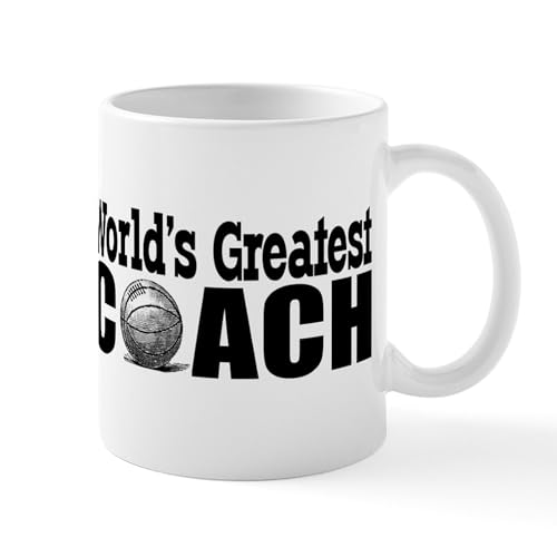 White - World's Greatest Basketball Coach Mug