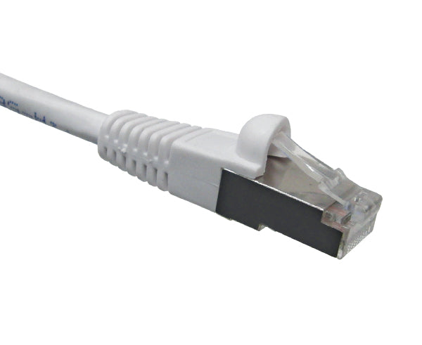 High-Speed CAT6 Ethernet Cable Shielded 7ft - Snagless Molded Boot, S/FTP, RJ45 to RJ45 for Gaming, Streaming & Office Networking