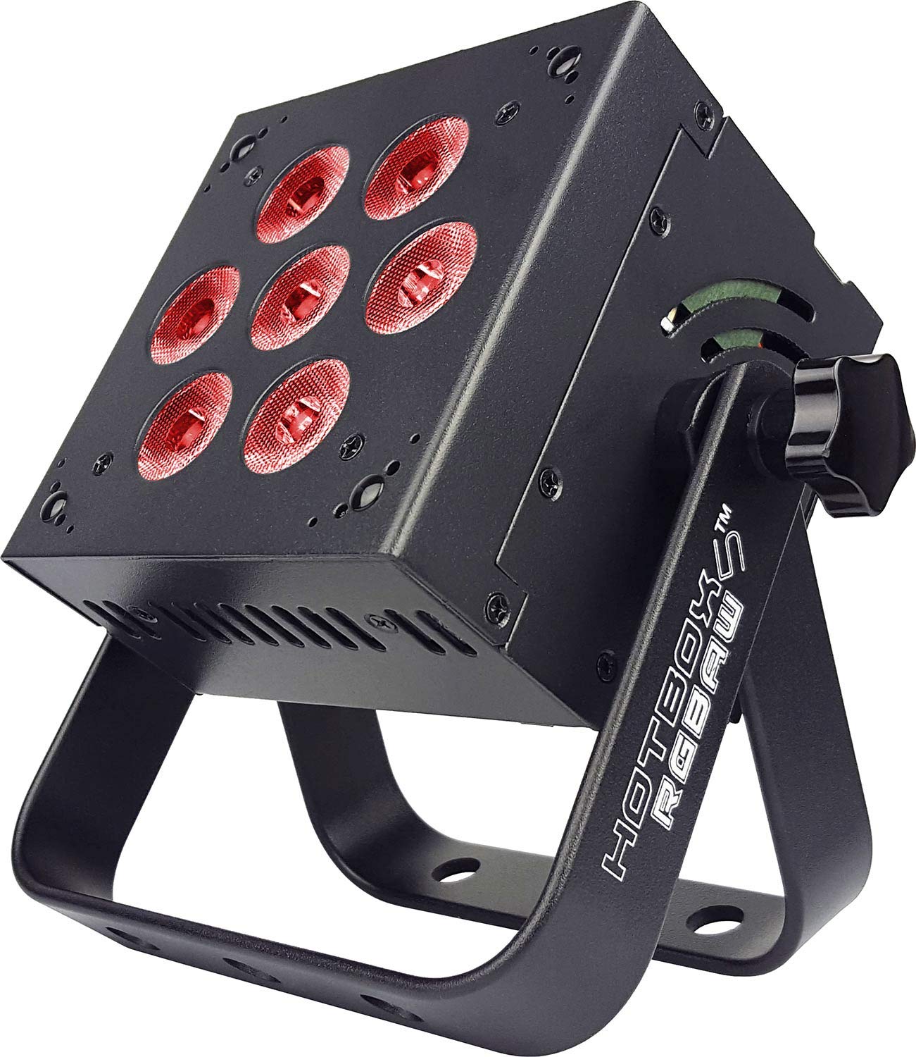Blizzard Hotbox 5 RGBAW LED Stage Light - 5-in-1 Color Mixing with Advanced Electronics for Concerts, DJ Shows & Theater Performances (5x5x4 Inches) - Perfect for Live Events, Nightclubs & Stage Productions