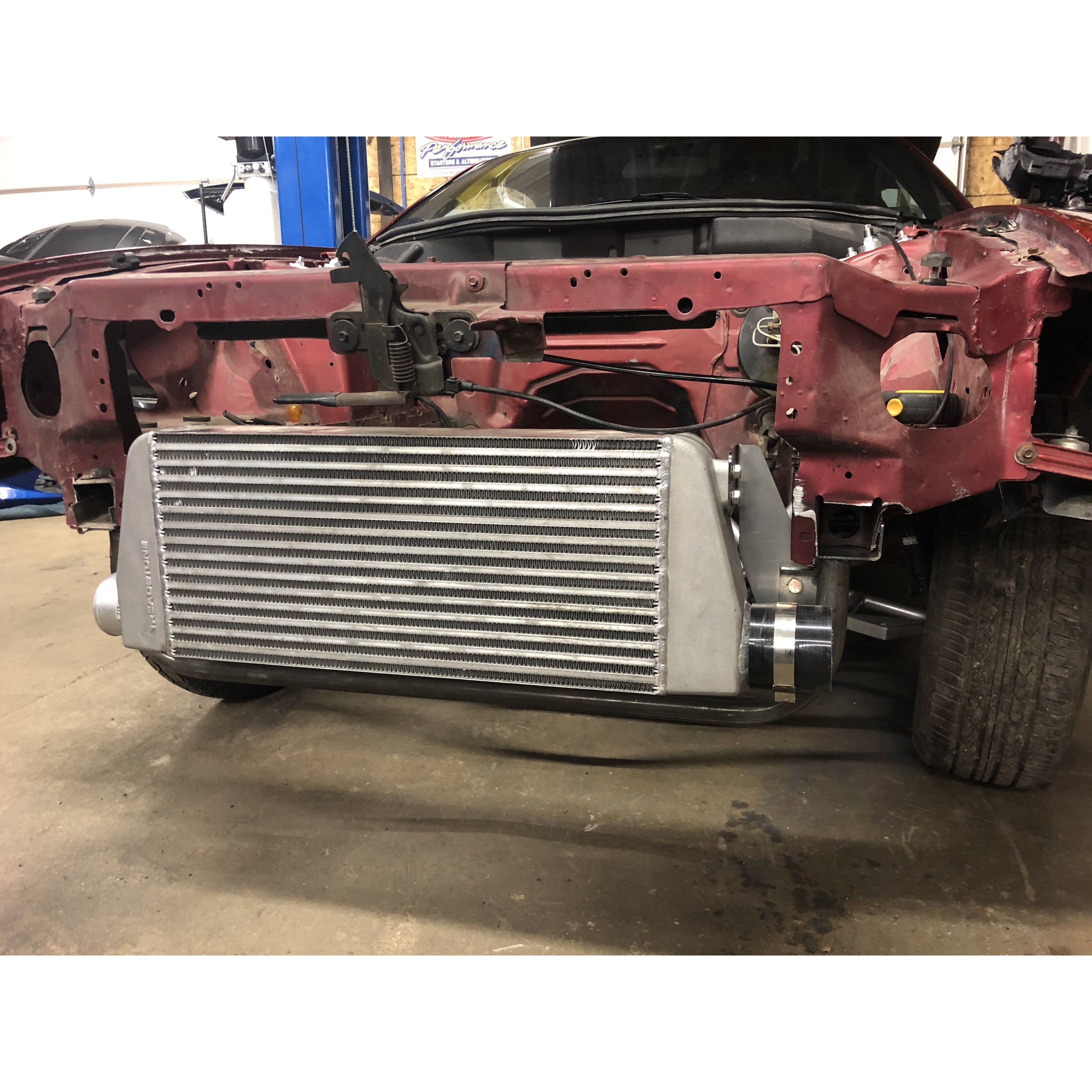1994-2004 Mustang SN95 Edge Lower Radiator Support & Intercooler Mounting Kit - Bolt On/Weld On Upgrade for Improved Cooling Performance - Perfect for Racing, Street Performance & Mustang Restoration Projects