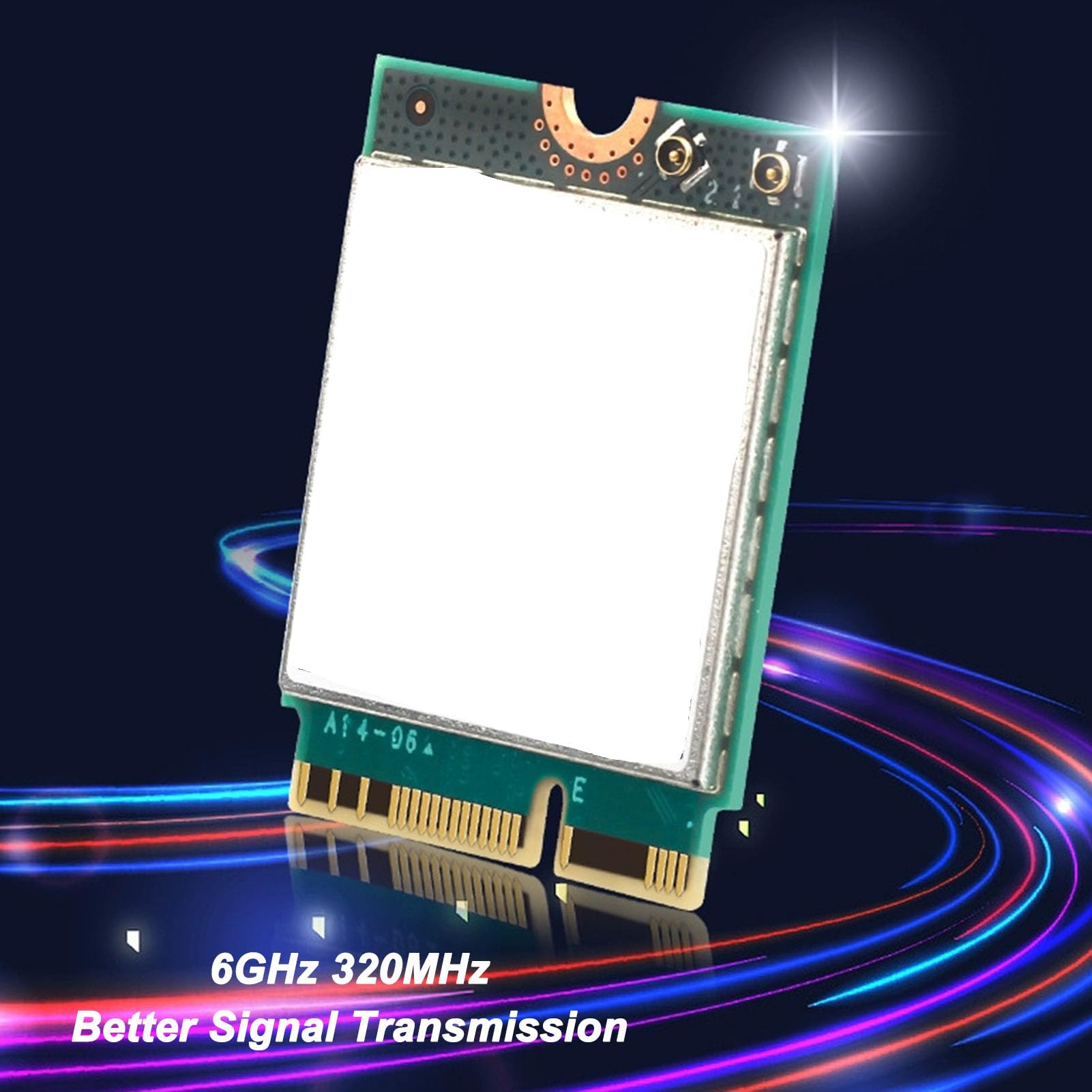BT 5.4 WiFi 6E Wireless Network Card for Intel BE200 Laptop, M.2 NGFF Interface BE200NGW, High-Speed PC Laptop WiFi Card for Gaming, Streaming, and Remote Work