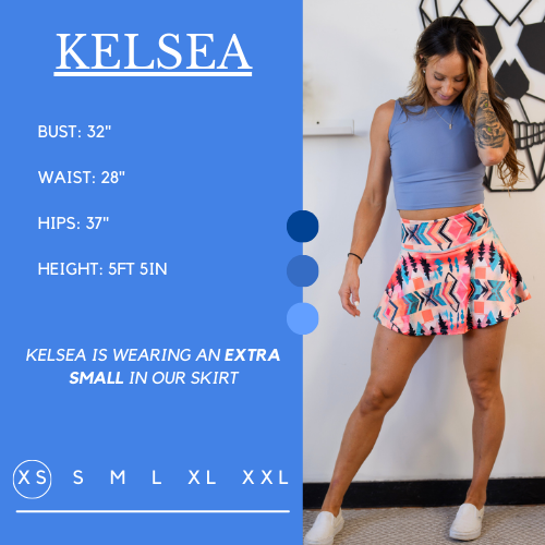 Stylish Sedona Skirt for Women - Comfortable & Fashionable A-Line Skirt for Casual Wear, Office, and Outdoor Activities